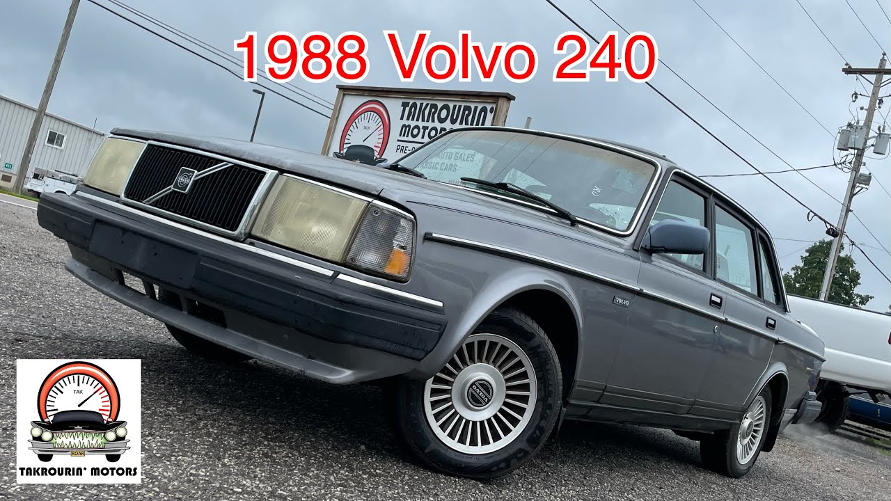1988 Volvo 240 GL SOLD by Takrourin' Motors