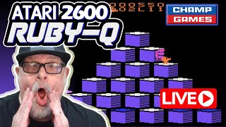 Famous RETRO BLISS: Playing RUBY-Q on ATARI 2600 with Fun Game Variations! Net Worth