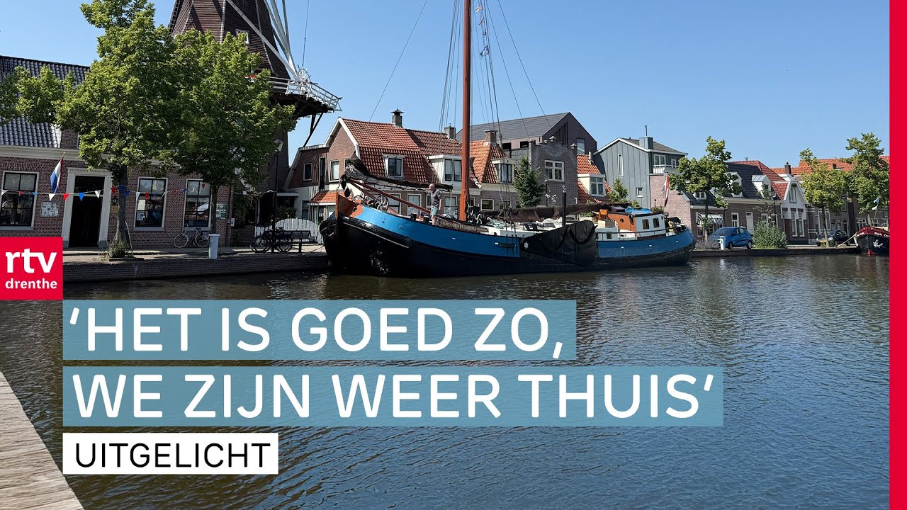 Na 120 jaar (!) keert Meppels schip terug naar de plek waar 'ie gebouwd is | RTV Drenthe