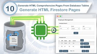 Generate HTML Pages From Database Tables - Part 10