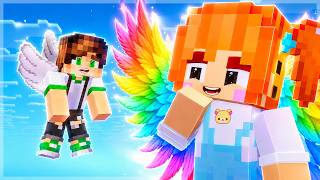 EN GÜÇLÜ KANAT KİMDE? 🪽 MİNE VS GREEN - Minecraft