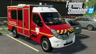 FS22 - Renault Master III VSAV sdis17 AMBULANCE - NEW CAR MOD for Farming Simulator 2022 ROLEPLAY FS22 - Renault Master III VSAV sdis17 AMBULANCE - NEW CAR MOD for Farming Simulator 2022 ROLEPLAY