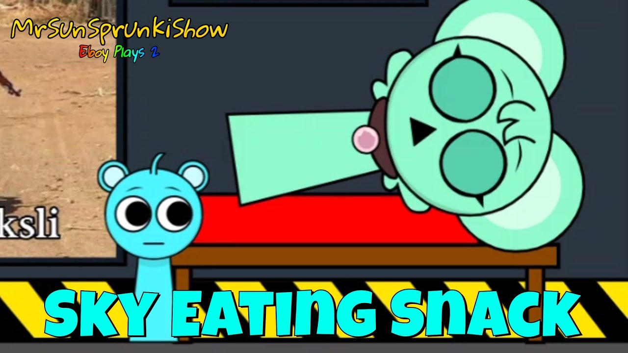 [OFFICIAL] NEW Sky HORROR Game NEW UPDATE!! [Sprunki: Sky Eating snack at 3:00 AM ALL ENDINGS]