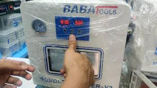 BABA 2100 PRO OCA MACHINE BIG TAB SIZE COMBO PUNCHING PATEL TELECOM HYDERABAD BABA TOOLS