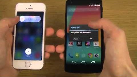 iPhone 5S iOS 7 1 Final vs Google Nexus 5 Android 4 4 KitKat Which Is Faster