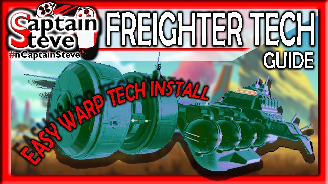 No Man's Sky Prisms Easy Freighter Technology Resources Module Install Guide Captain Steve NMS