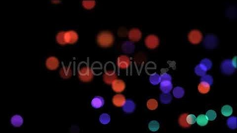 Colorful Bokeh Particles Overlay V3 | Motion Graphics - Envato elements