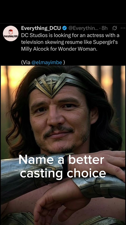 Wonder Woman Pedro Pascal
