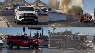 Phoenix Fire Department: Working Structure Fire Response