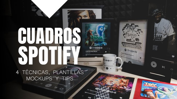 Cómo hacer plantilla de Spotify ♡/tutorial /placa Spotify (^_-) 