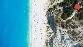 Best Beaches 📍 Egremni & Gialos Beach, Lefkada Greece 🎵 Deep House Drone 4K Footage by Travel 360 Drone 26,609 views 1 year ago 15 minutes