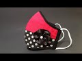 Special Design Mask With Most Easy Pattern|A New Way To Make And Wear Face Mask