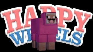 PINK SHEEP PLAYS HAPPY WHEELS?!? // PINK SHEEP  V.S IAMSPICY