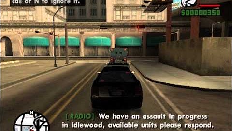 GTA SA: SAPD First Response Mod v3.0 Gameplay 8 (WORST GTA VIDEO EVER MADE!!!)