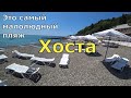 Хоста. Самый малолюдный пляж в Сочи, море, жильё, цены, отдых. Самый честный обзор. (Папа Может)