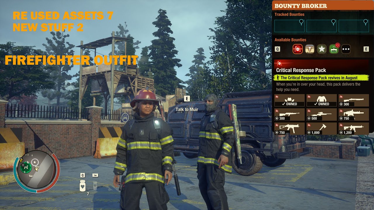 State Of Decay 2 New Critical Response Bounty Pack Showcase