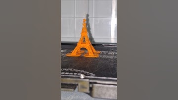 3D print of Eiffel tower Full Video on my youtube channel