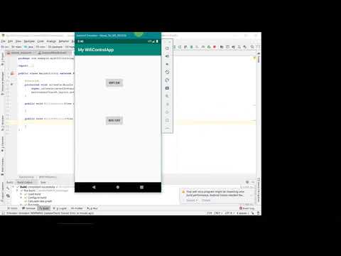 How to switch Wifi On and Off automatically or remotely in your Android App? - Complete Source Code
