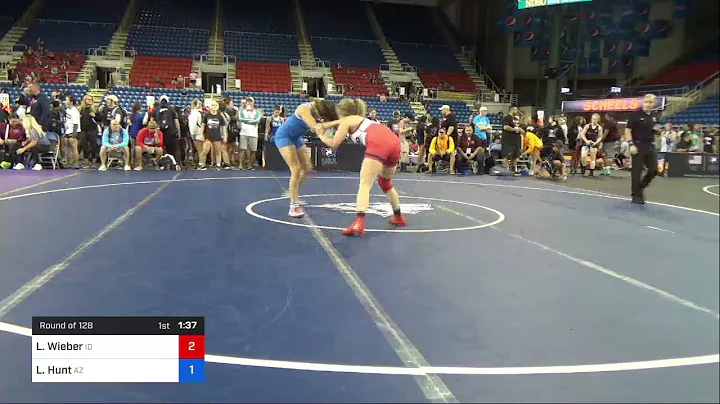 138 Lbs Round Of 128 - Liv Wieber, Idaho Vs Lillia...
