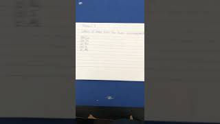 Exam 1 Extra Credit Problem 3 Please read description below