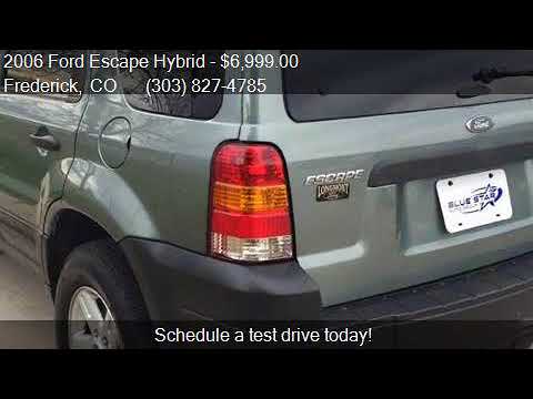 2006 Ford Escape Hybrid Base Awd 4dr Suv For In Frederi You 2006 Ford Escape Hybrid Base Awd 4dr Suv For In Frederi