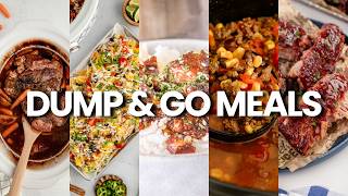 5 Dump And Go Slow Cooker Recipes 8-Hour Meals