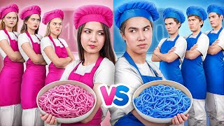 Rapazes vs Raparigas No Desafio De Culinária | Truques De Cozinha Engraçados por Multi DO Challenge
