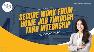 Secure Jobstreet work from home through TAKO internship screenshot 3