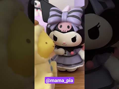 Kuromi toys are very cute😘😘😘#kuromi #sanrio #kawaii #cute #toys #unboxing #shorts #accessories #doll