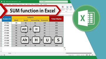 How to use SUM function in Excel || Excel Tips & Trick || #excel #excelformulas #shortcutkeys