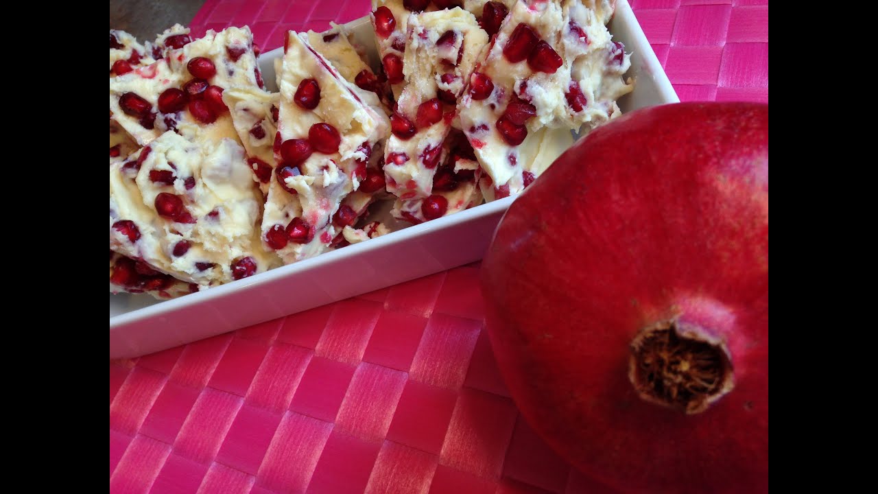3 Ingredient Pomegranate Bark - Rise Wine & Dine - Episode 125