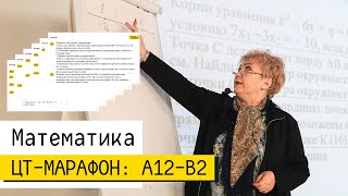 картинка: Разбор ЦТ и РТ 2019 по математике | А12-В2