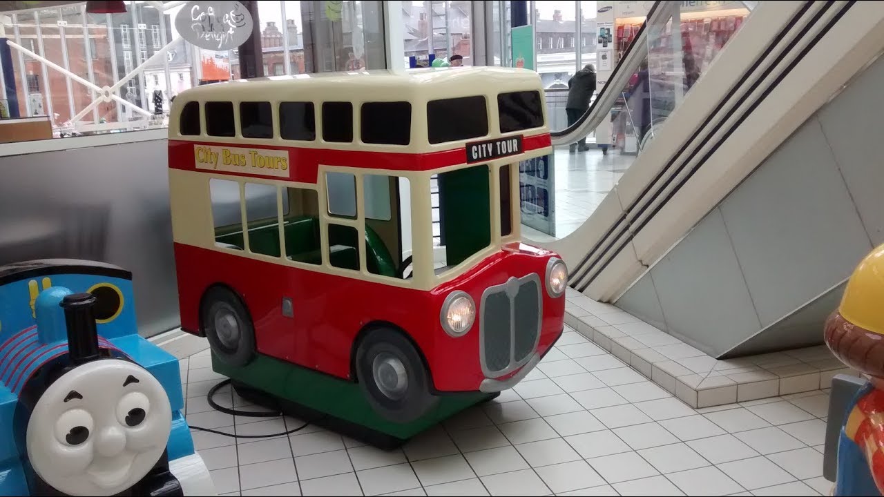 city tour bus kiddie ride - YouTube