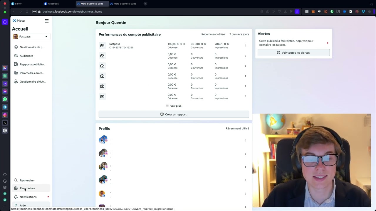 Coach sportif : comment créer ton Business Manager/Portefeuille Business sur Meta/Facebook Ads ?