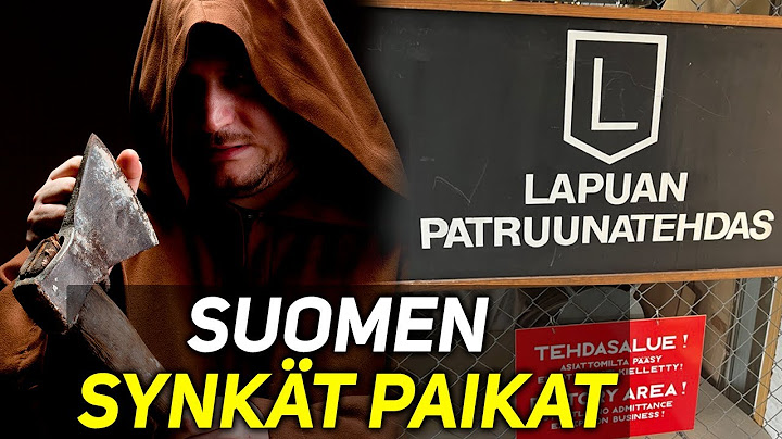 10 SUOMEN PAIKKAA JOLLA ON SYNKKÄ HISTORIA