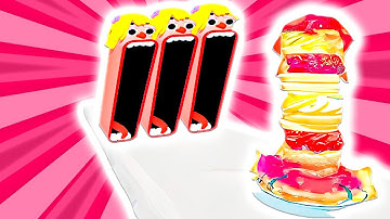 Pancake Run game!🥞 All levels mobile gameplay walkthrough Android, iOS #13