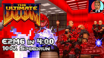 UV Max Speedrun of Doom E2M6 in 4:00