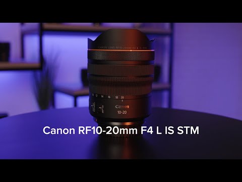 Introducing the Canon RF10-20mm F4 L IS STM lens with Rudy Winston