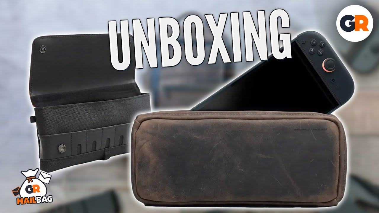 Switch 2 WaterField Designs Cases Unboxing - Game Rant Mailbag