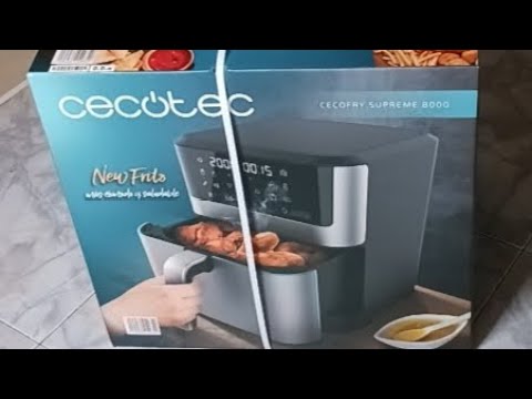 Cecofry Advance Double: Probamos la nueva freidora de aire de Cecotec con  doble cubeta - PequeRecetas