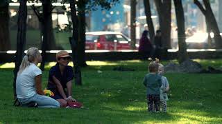 Beautiful Kids Playing in Public Park | Free to use YouTube Videos | Copyright Free