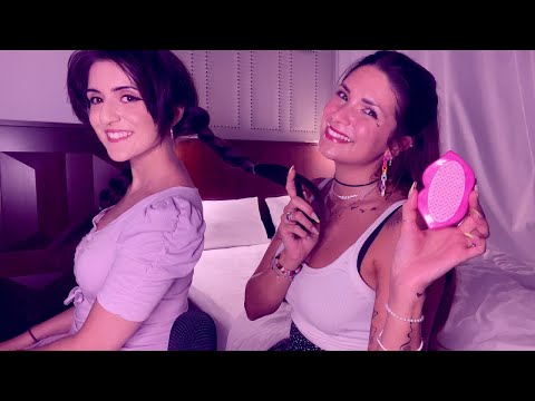 Real Person Hair Care, Hair Play Triggers, Brushing & Back Scratching on edafoxx ASMR