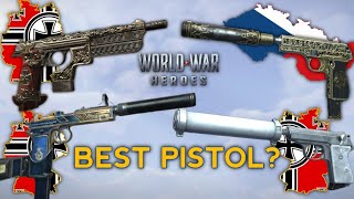 World War Heroes Top 4 Pistols 🔥 Whice One Is The Best?