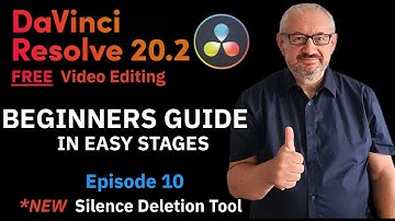 Silence Deletion Made Easy – DaVinci Resolve 20.2 Tutorial for Over 40s (Ep10)