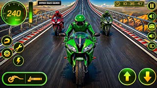 🏍️⚡ Alpha Bike Mega Ramp Challenge - Rapid Stunt Tracks 3D - Android Gameplay screenshot 5