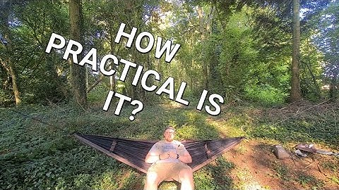 DD FRONTLINE HAMMOCK SETUP AND REVIEW!!