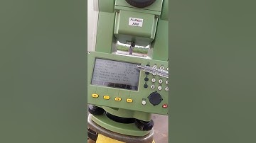 Using Total Station for Reference Line
