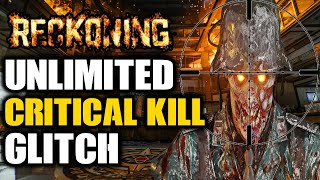 Do Asap Reckoning Unlimited Critical Kills Glitch Easy Camocritical Kills Glitch Bo6 Zombies