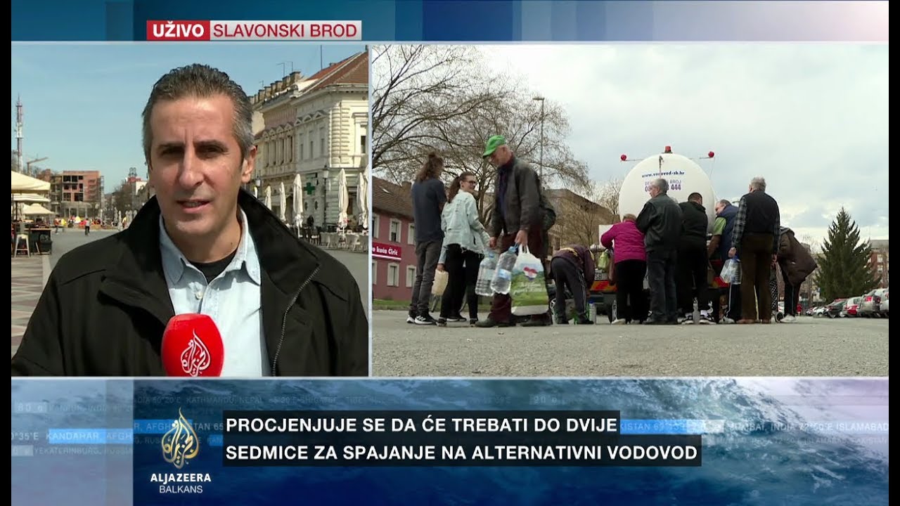 Šarić حول تلوث المياه في سلافونسكي برود