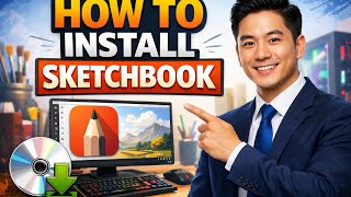 How to INSTALL Sketchbook Step by Step